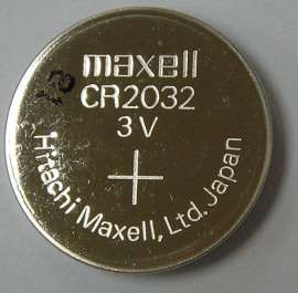 原装进口锂电 万胜maxell电池CR2032 现货供应
