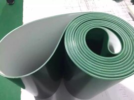PVC绿色轻型平面流水线工业皮带 输送带 运输带 传动带 食品带