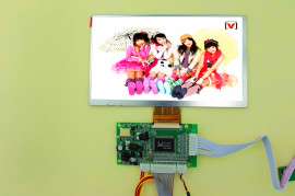 车载显示器 VGA显示套件带倒车 7寸液晶屏驱动板. 树莓派用HDMI